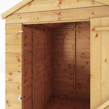 Mercia Wooden Shed Mercia 6x4 Modular Shiplap Apex Windowless Wooden Shed