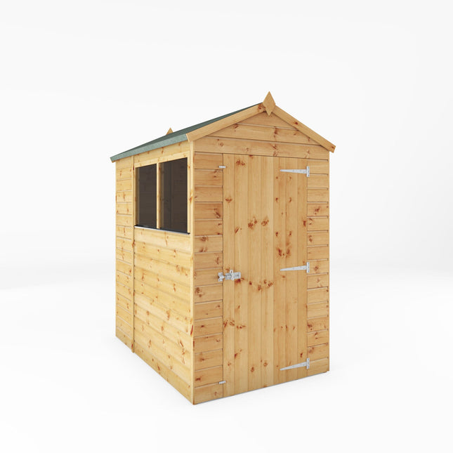 Mercia Wooden Shed Mercia 6x4 Modular Shiplap Apex Wooden Shed