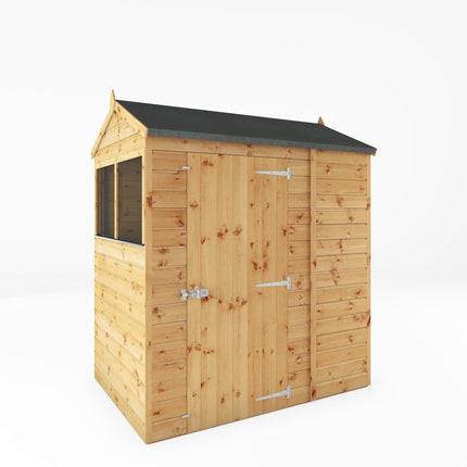 Mercia Wooden Shed Mercia 6x4 Modular Shiplap Apex Wooden Shed