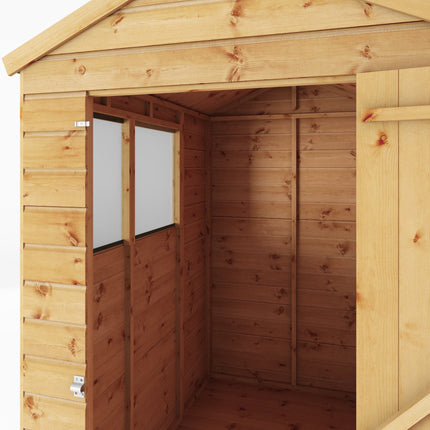 Mercia Wooden Shed Mercia 6x4 Modular Shiplap Apex Wooden Shed