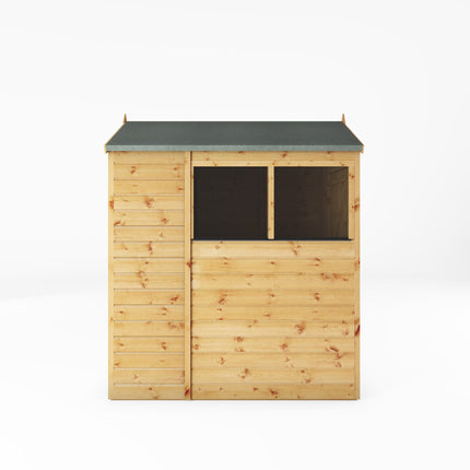 Mercia Wooden Shed Mercia 6x4 Modular Shiplap Apex Wooden Shed