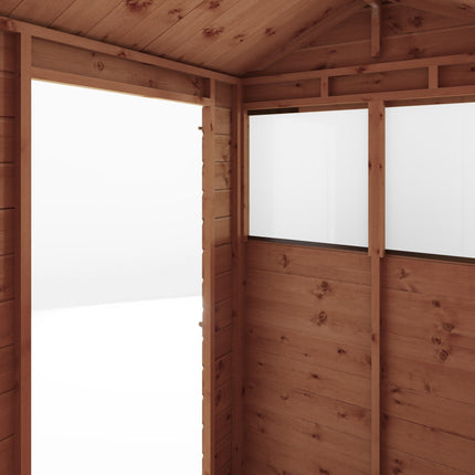 Mercia Wooden Shed Mercia 6x4 Modular Shiplap Apex Wooden Shed