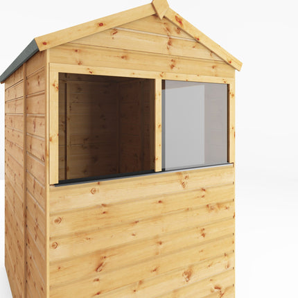 Mercia Wooden Shed Mercia 6x4 Modular Shiplap Apex Wooden Shed