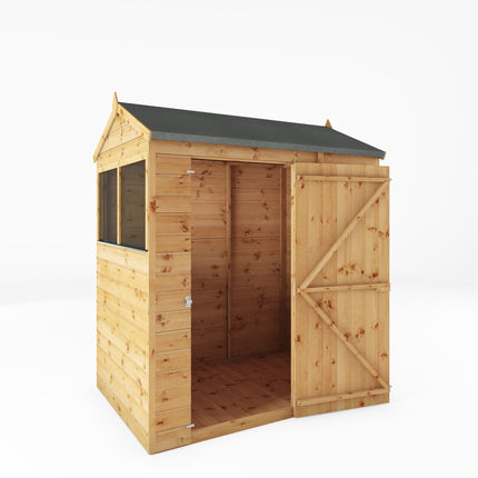 Mercia Wooden Shed Mercia 6x4 Modular Shiplap Apex Wooden Shed