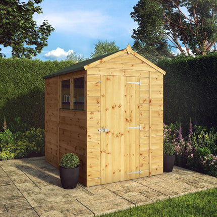 Mercia Wooden Shed Mercia 7x5 Modular Shiplap Apex Shed