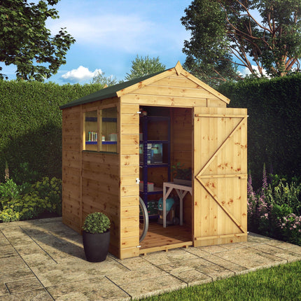 Mercia Wooden Shed Mercia 7x5 Modular Shiplap Apex Shed