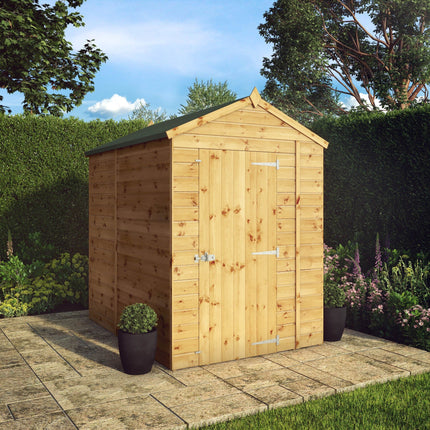 Mercia Wooden Shed Mercia 7x5 Modular Shiplap Apex Windowless Shed