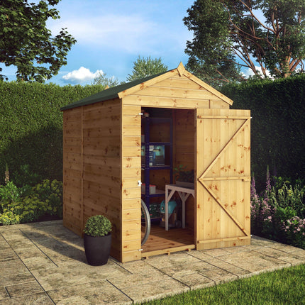 Mercia Wooden Shed Mercia 7x5 Modular Shiplap Apex Windowless Shed