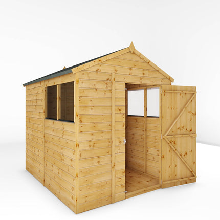 Mercia Wooden Shed Mercia 8x6 Modular Shiplap Apex Shed