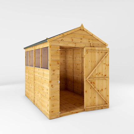 Mercia Wooden Shed Mercia 8x6 Modular Shiplap Apex Shed