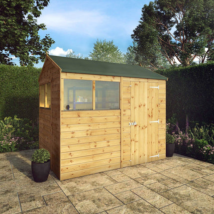 Mercia Wooden Shed Mercia 8x6 Modular Shiplap Apex Shed