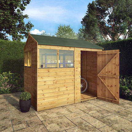 Mercia Wooden Shed Mercia 8x6 Modular Shiplap Apex Shed