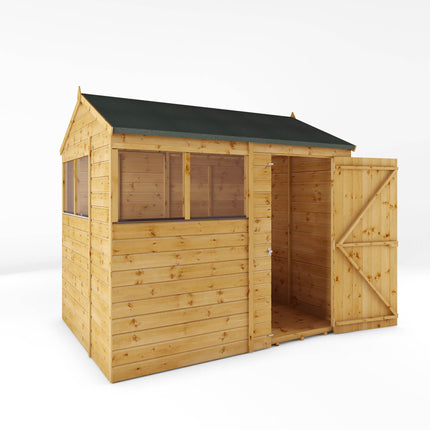 Mercia Wooden Shed Mercia 8x6 Modular Shiplap Apex Shed