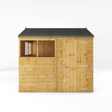 Mercia Wooden Shed Mercia 8x6 Modular Shiplap Apex Shed