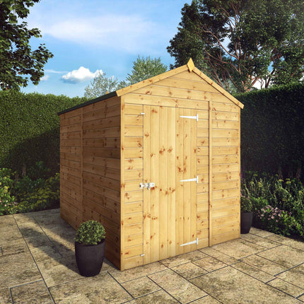 Mercia Wooden Shed Mercia 8x6 Modular Shiplap Apex - Windowless