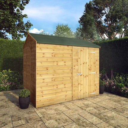 Mercia Wooden Shed Mercia 8x6 Modular Shiplap Apex - Windowless