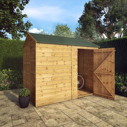 Mercia Wooden Shed Mercia 8x6 Modular Shiplap Apex - Windowless