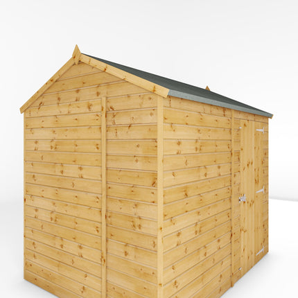 Mercia Wooden Shed Mercia 8x6 Modular Shiplap Apex - Windowless