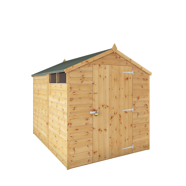 Mercia Wooden Shed Mercia 8x6 Security Shiplap Apex Shed