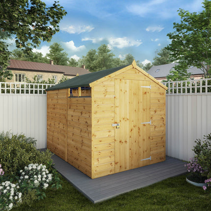 Mercia Wooden Shed Mercia 8x6 Security Shiplap Apex Shed