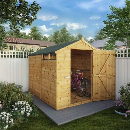 Mercia Wooden Shed Mercia 8x6 Security Shiplap Apex Shed