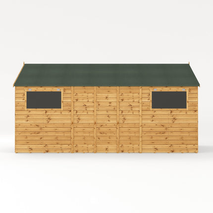 Mercia Wooden Shed Mercia Premium Shiplap Apex Workshop 16 x 10