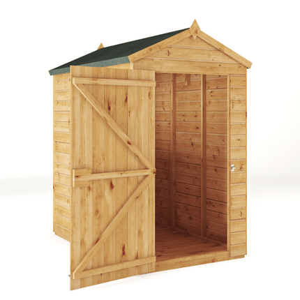 Mercia Wooden Shed Mercia The Woodsman 6x4 Shiplap Apex Wooden Shed SI-100-001-0001 Mercia The Woodsman 6x4 Shiplap Apex Wooden Shed