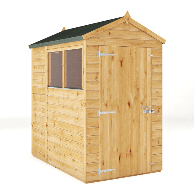 Mercia Wooden Shed Mercia The Woodsman 6x4 Shiplap Apex Wooden Shed SI-100-001-0001 Mercia The Woodsman 6x4 Shiplap Apex Wooden Shed