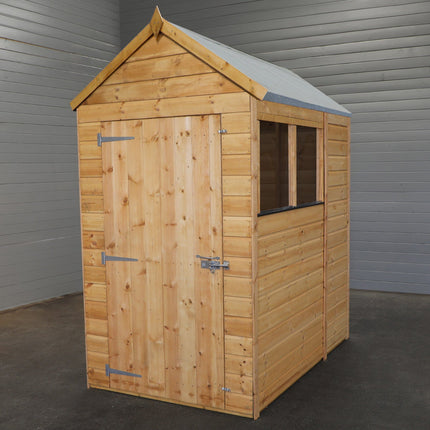 Mercia Wooden Shed Mercia The Woodsman 6x4 Shiplap Apex Wooden Shed SI-100-001-0001 Mercia The Woodsman 6x4 Shiplap Apex Wooden Shed