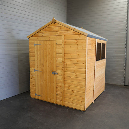 Mercia Wooden Shed Mercia The Woodsman 6x6 Shiplap Apex Wooden Shed SI-100-001-0002 Mercia The Woodsman 6x6 Shiplap Apex Wooden Shed