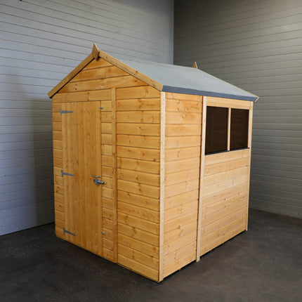 Mercia Wooden Shed Mercia The Woodsman 6x6 Shiplap Apex Wooden Shed SI-100-001-0002 Mercia The Woodsman 6x6 Shiplap Apex Wooden Shed