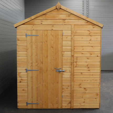 Mercia Wooden Shed Mercia The Woodsman 6x6 Shiplap Apex Wooden Shed SI-100-001-0002 Mercia The Woodsman 6x6 Shiplap Apex Wooden Shed