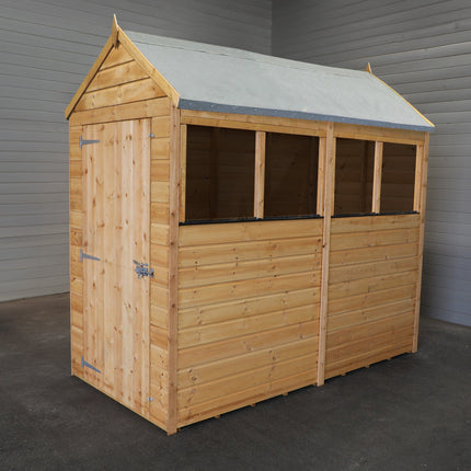 Mercia Wooden Shed Mercia The Woodsman 8x4 Shiplap Apex Wooden Shed SI-100-001-0003 Mercia The Woodsman 8x4 Shiplap Apex Wooden Shed