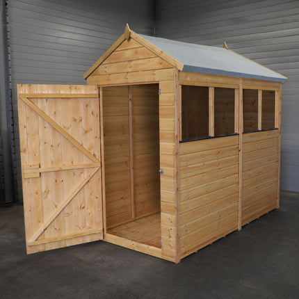 Mercia Wooden Shed Mercia The Woodsman 8x4 Shiplap Apex Wooden Shed SI-100-001-0003 Mercia The Woodsman 8x4 Shiplap Apex Wooden Shed