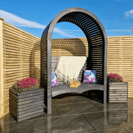 Shire Arbour Shire 2 Seater Contemporary Black Arbour