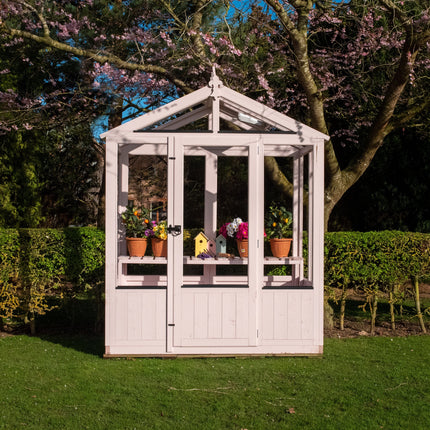 Shire Greenhouse Shire Holkham 4x6 Wooden Greenhouse