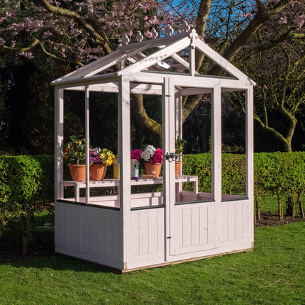 Shire Greenhouse Shire Holkham 4x6 Wooden Greenhouse