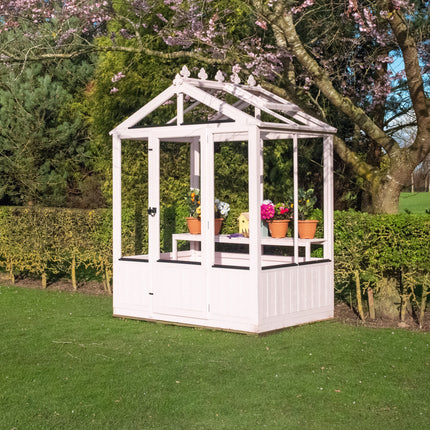 Shire Greenhouse Shire Holkham 4x6 Wooden Greenhouse