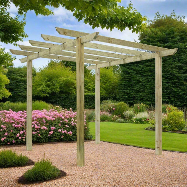 Shire Pergola Shire Traditional Pergola 2.7m Posts