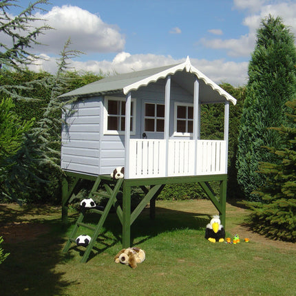 Shire Playhouse Shire 6x4 Stork Playhouse with Platform & Slide