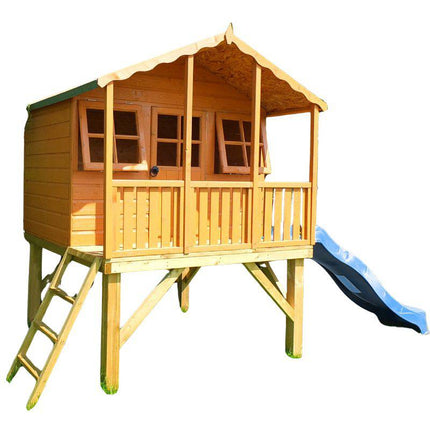 Shire Playhouse Shire 6x4 Stork Playhouse with Platform & Slide