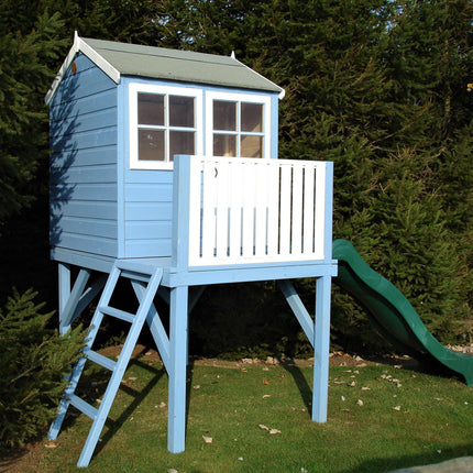 Shire Playhouse Shire Bunny Playhouse 6x4 with Platform & Slide