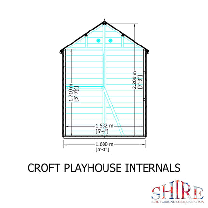 Shire Playhouse Shire Croft Playhouse 5x5