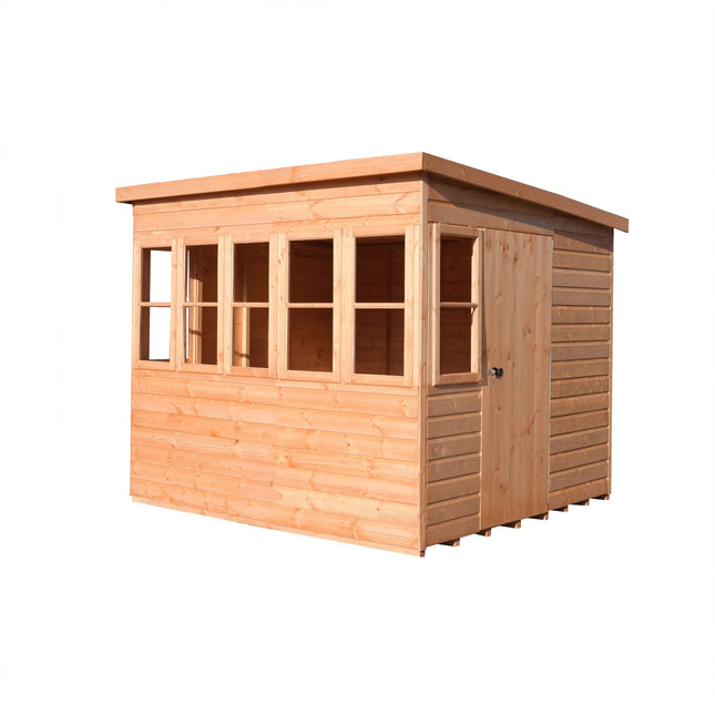 Shire Potting Shed Shire 8x6 Sun Pent Potting Shed