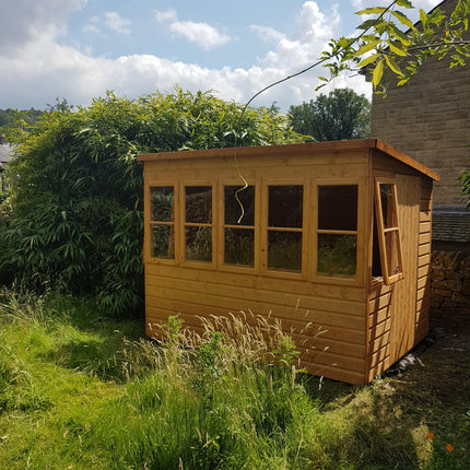 Shire Potting Shed Shire 8x6 Sun Pent Potting Shed