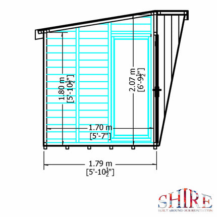 Shire Summerhouse Shire Highclere 8x6 Summerhouse