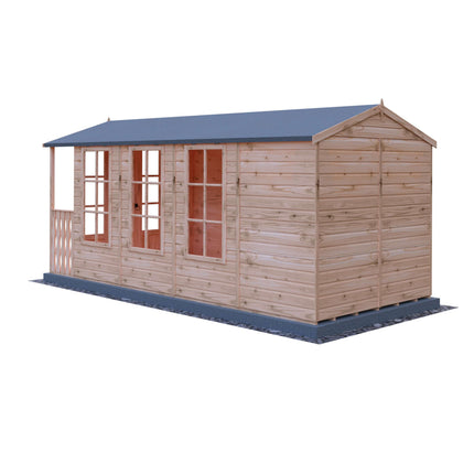 Shire Summerhouse Shire Westminster Summerhouse 13x7 with Veranda