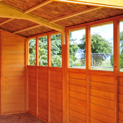 Shire Wooden Shed Shire 10x10 Overlap Shed Double Door With Windows Shire 10x10 Overlap Shed Double Door With Windows