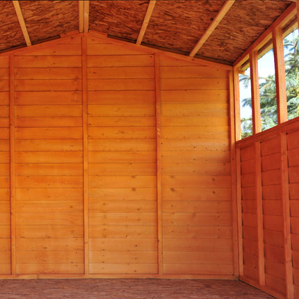 Shire Wooden Shed Shire 10x10 Overlap Shed Double Door With Windows Shire 10x10 Overlap Shed Double Door With Windows