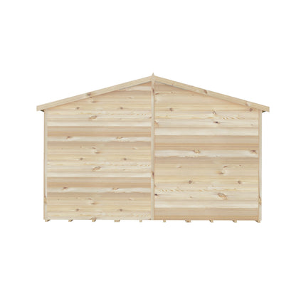 Shire Wooden Shed Shire 10x10 Overlap Shed Double Door With Windows Shire 10x10 Overlap Shed Double Door With Windows